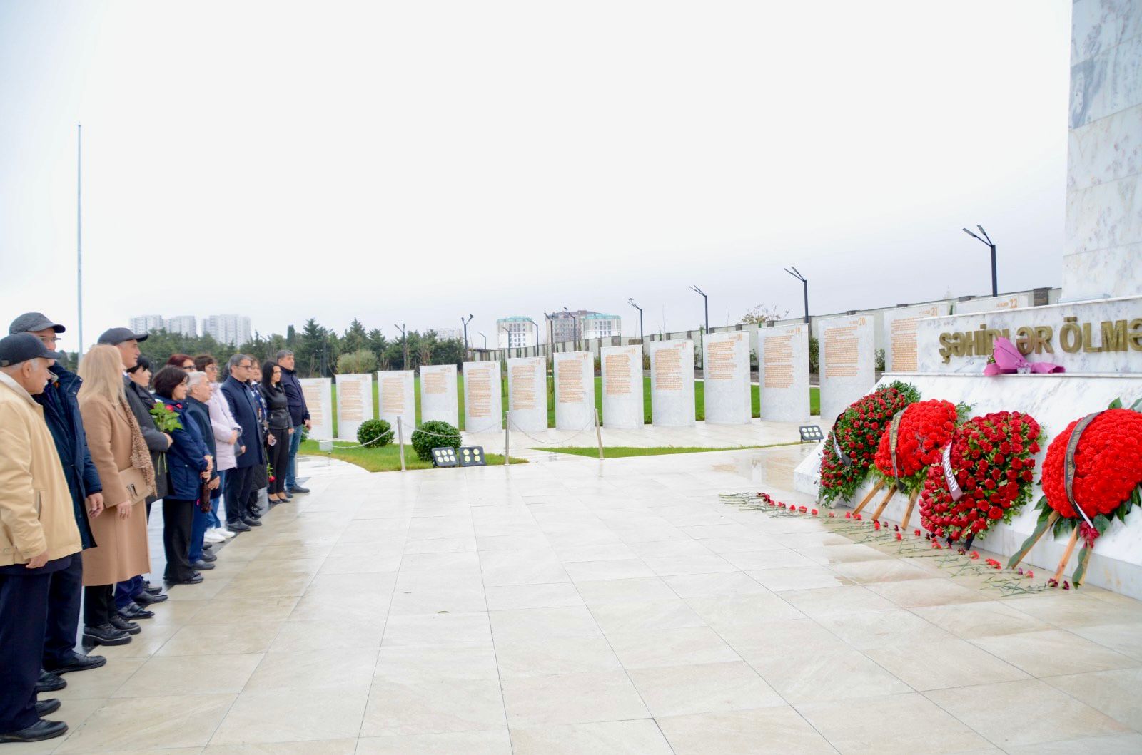 İdman Veteranları II Fəxri Xiyabanı ziyarət ediblər
