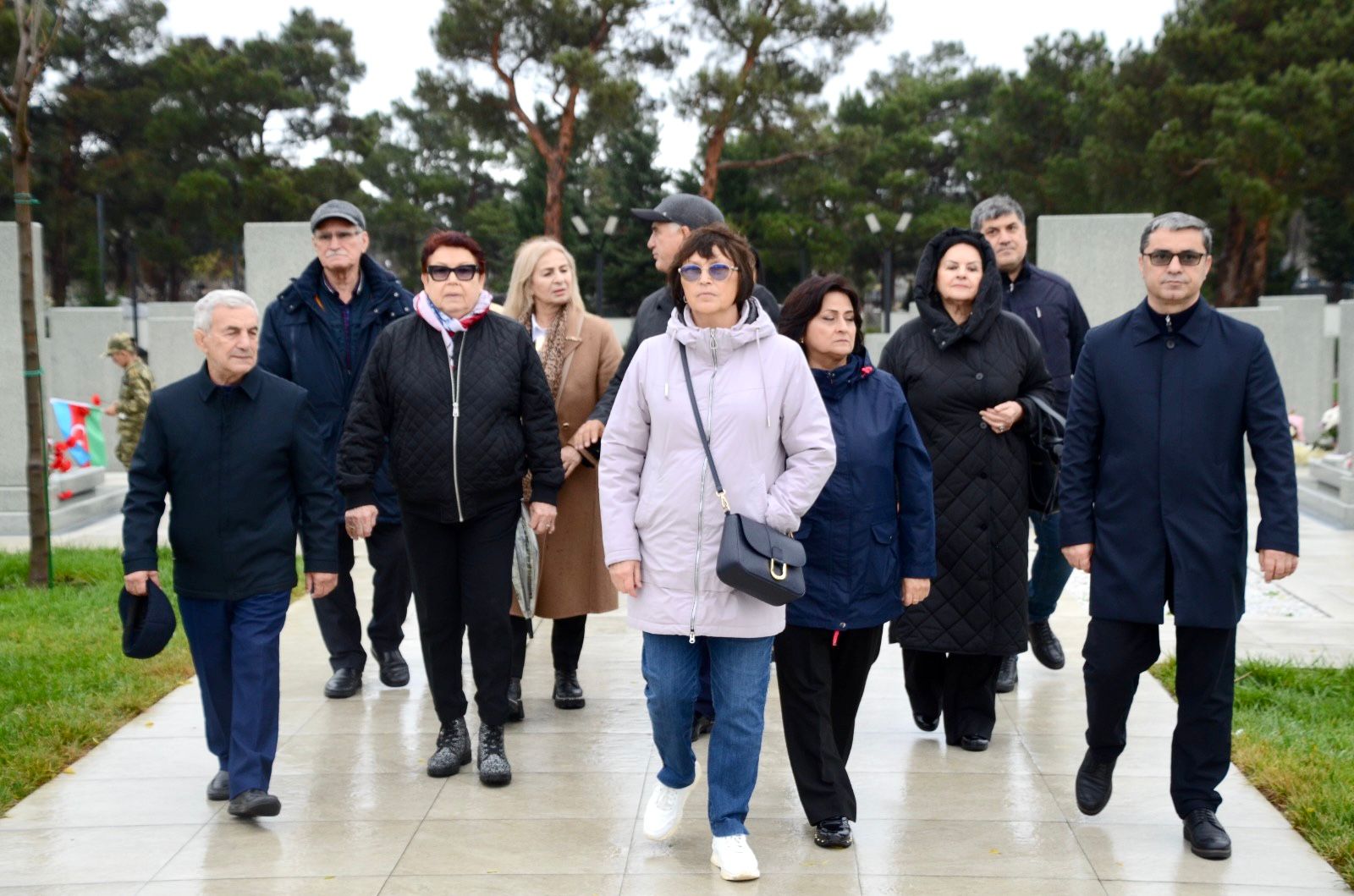 İdman Veteranları II Fəxri Xiyabanı ziyarət ediblər