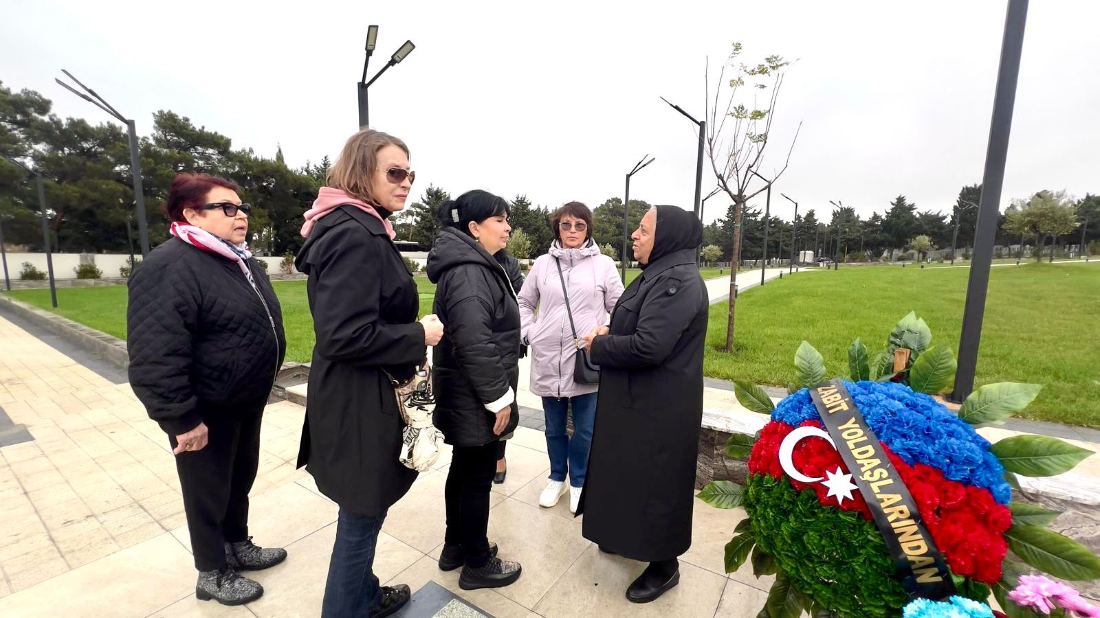 İdman Veteranları II Fəxri Xiyabanı ziyarət ediblər