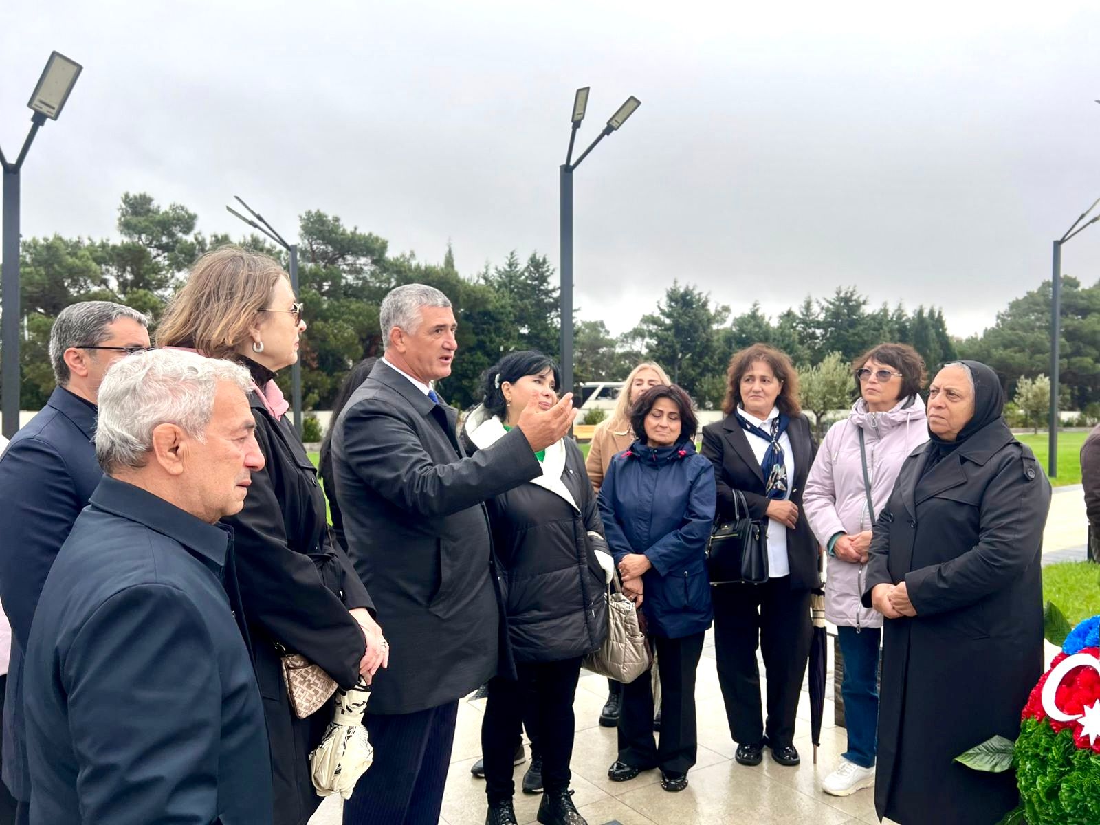 İdman Veteranları II Fəxri Xiyabanı ziyarət ediblər