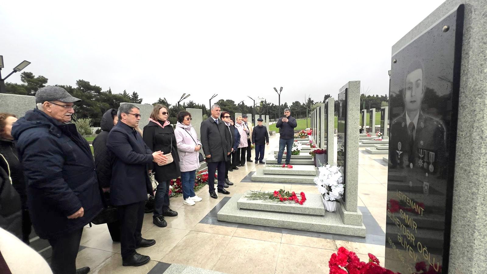 İdman Veteranları II Fəxri Xiyabanı ziyarət ediblər