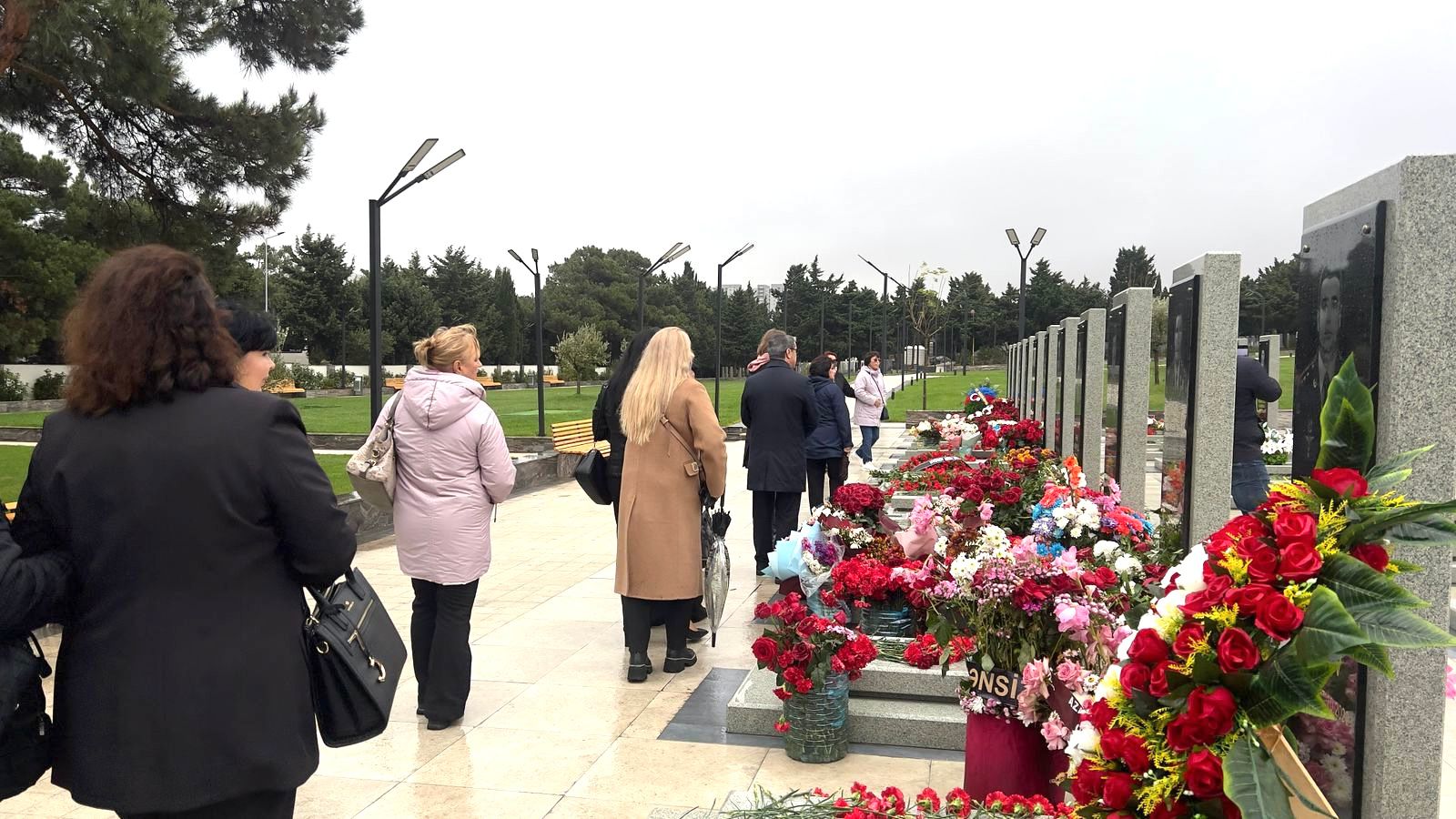 İdman Veteranları II Fəxri Xiyabanı ziyarət ediblər