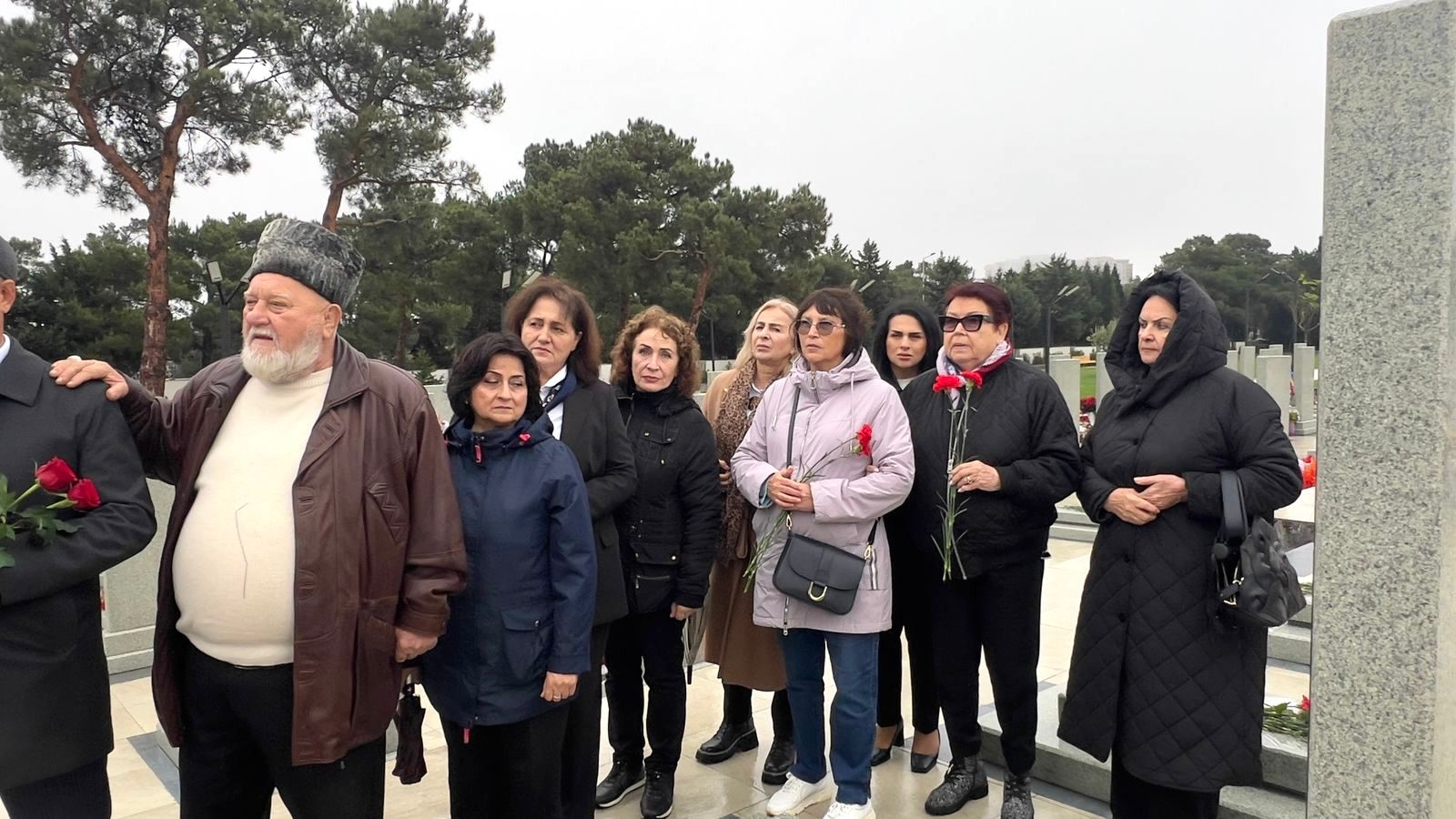 İdman Veteranları II Fəxri Xiyabanı ziyarət ediblər