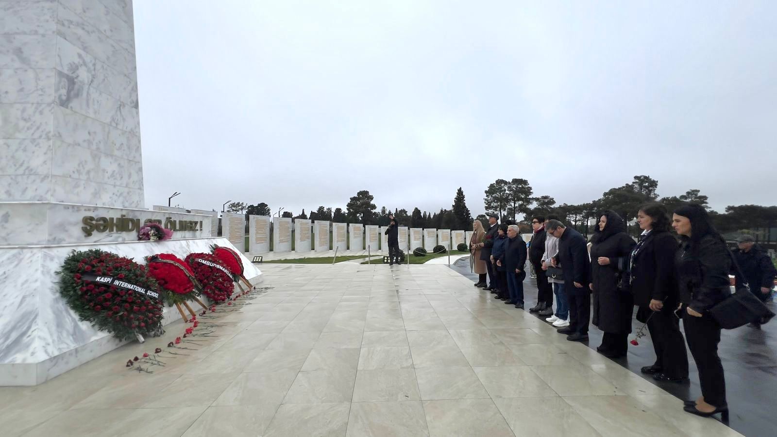 İdman Veteranları II Fəxri Xiyabanı ziyarət ediblər
