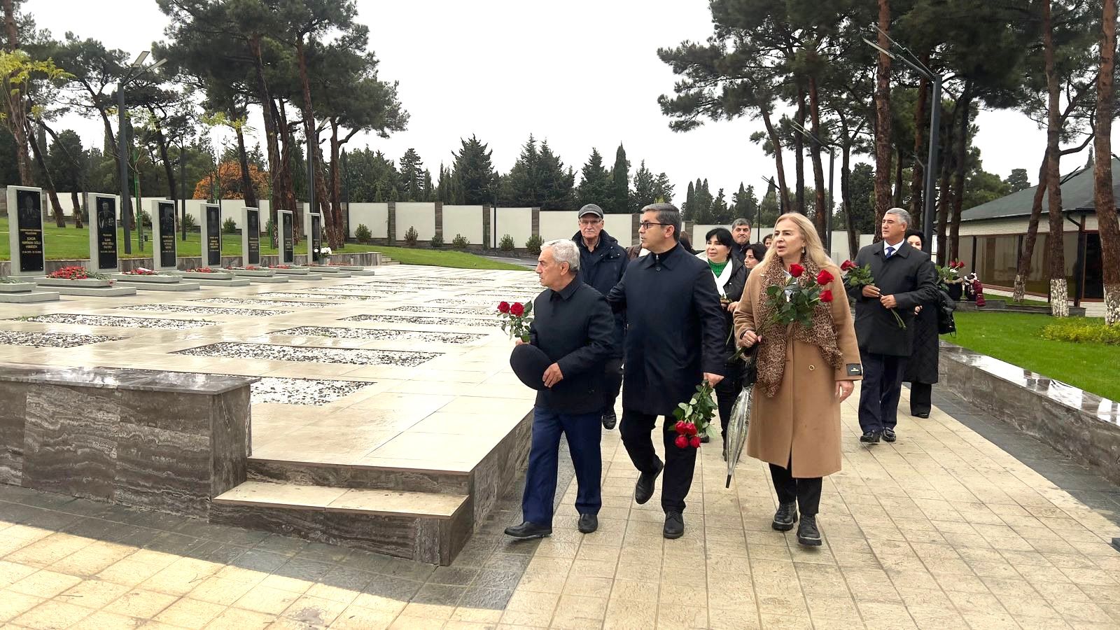 İdman Veteranları II Fəxri Xiyabanı ziyarət ediblər