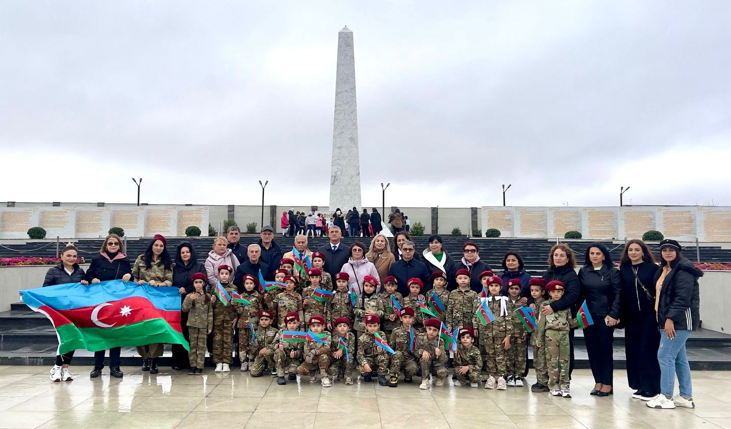 İdman Veteranları II Fəxri Xiyabanı ziyarət ediblər