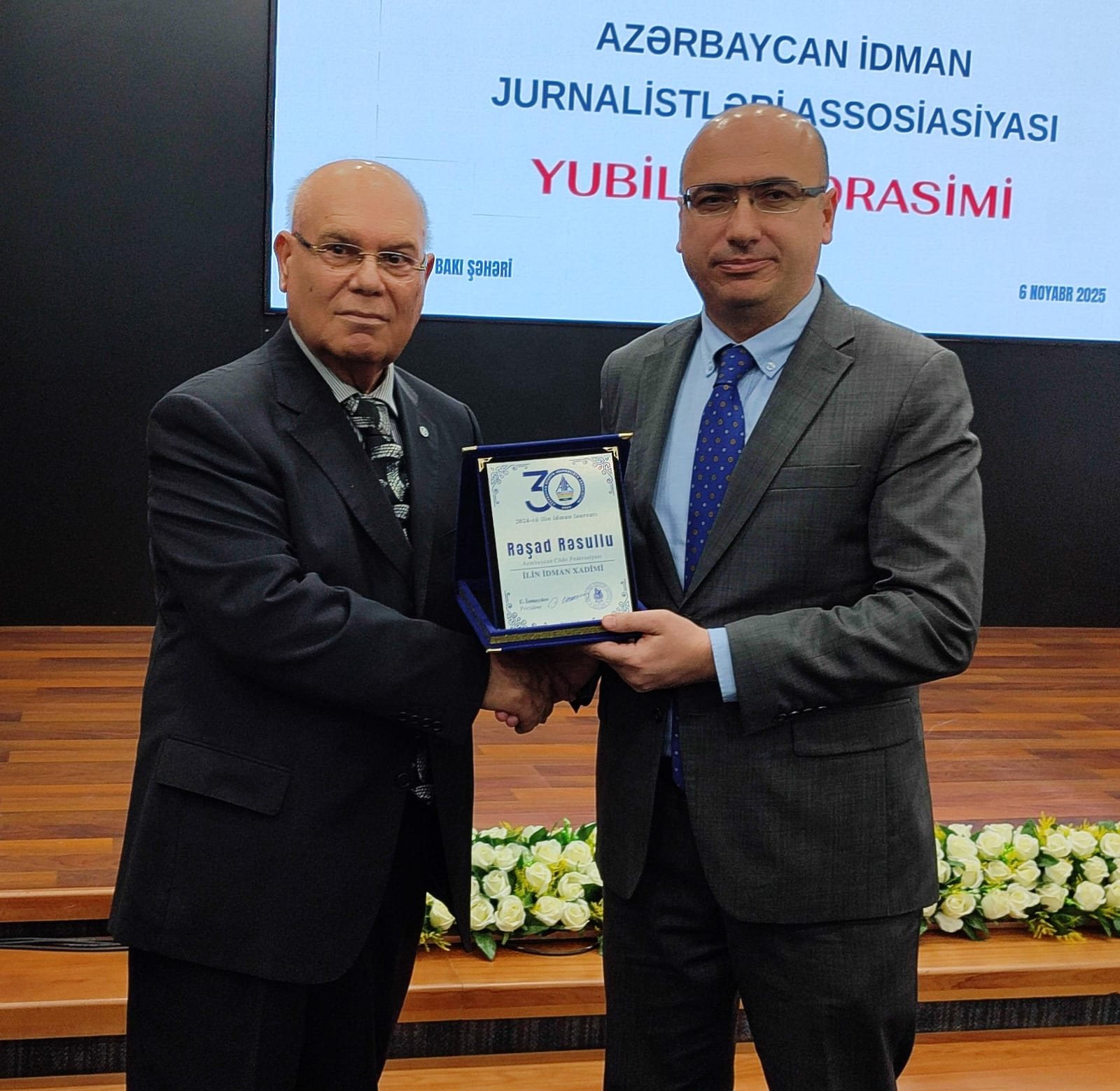 AİJA-nın 30 illik yubileyinə həsr olunmuş tədbir keçirilib