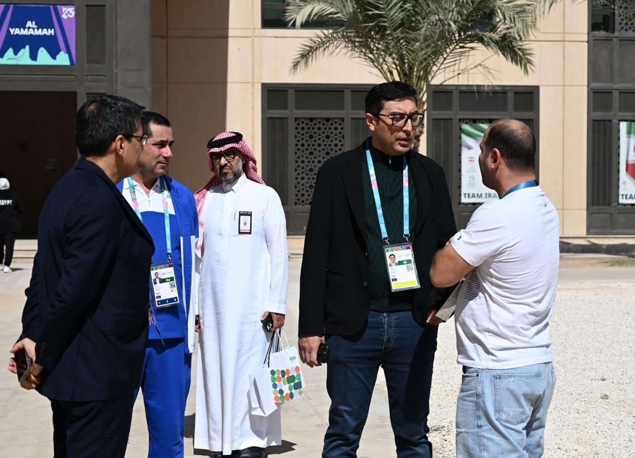 Nazir Ər-Riyadda Azərbaycan idmançıları ilə görüşüb&nbsp;