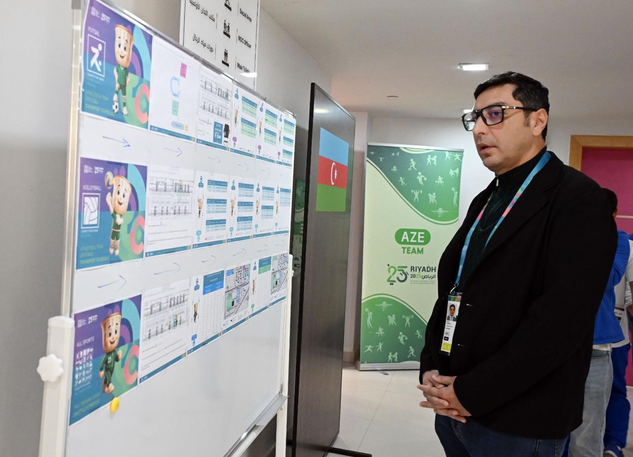 Nazir Ər-Riyadda Azərbaycan idmançıları ilə görüşüb&nbsp;