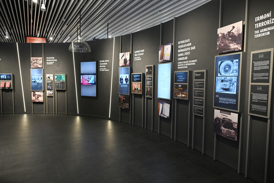 Bakıda Zəfər muzeyinin açılışı olub