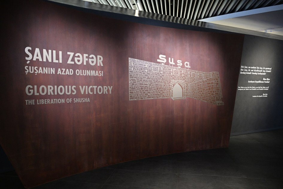 Bakıda Zəfər muzeyinin açılışı olub