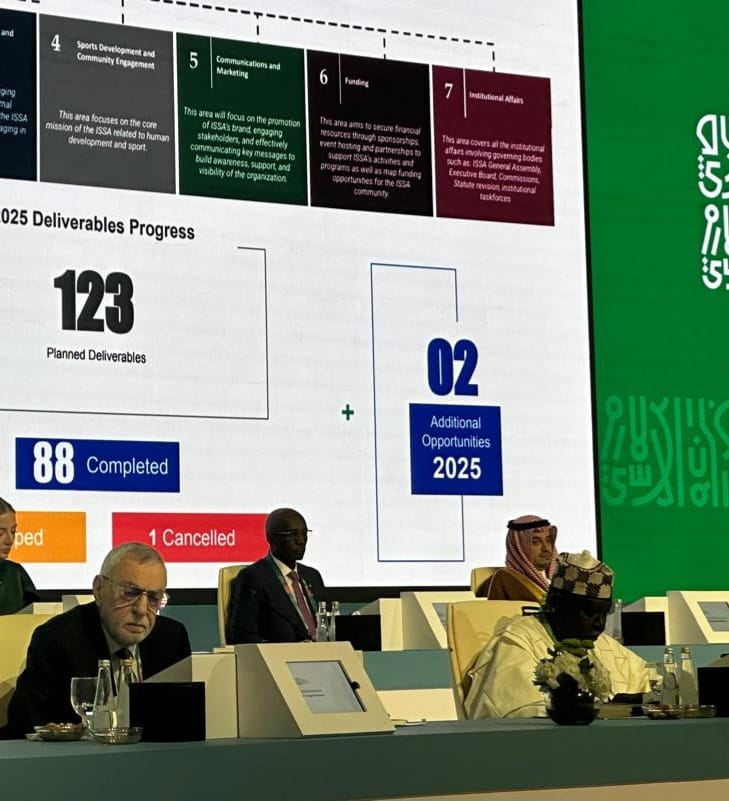 MOK rəhbərliyi İslam Həmrəyliyi İdman Assosiasiyasının 14-cü Baş Assambleyasında iştirak edir