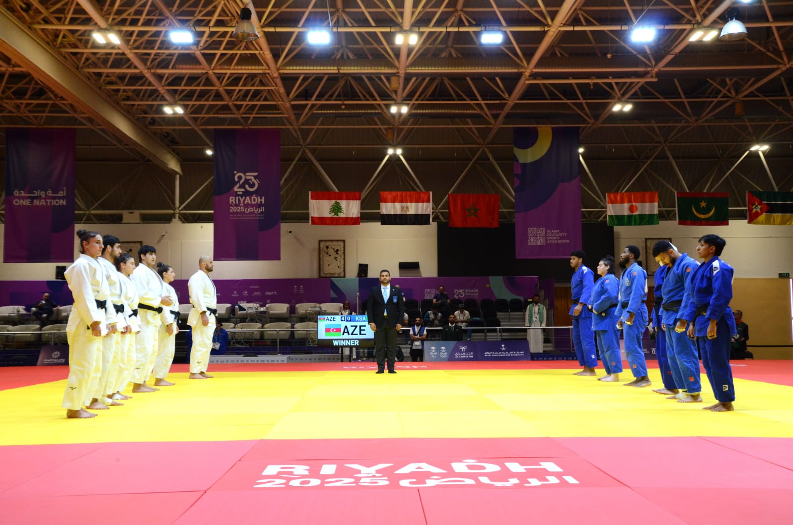 İslamiada: Cüdo millimiz qarışıq komanda yarışlarının finalında