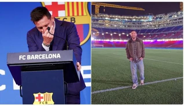 Messi illərdən sonra &quot;Kamp Nou&quot;ya qayıdıb