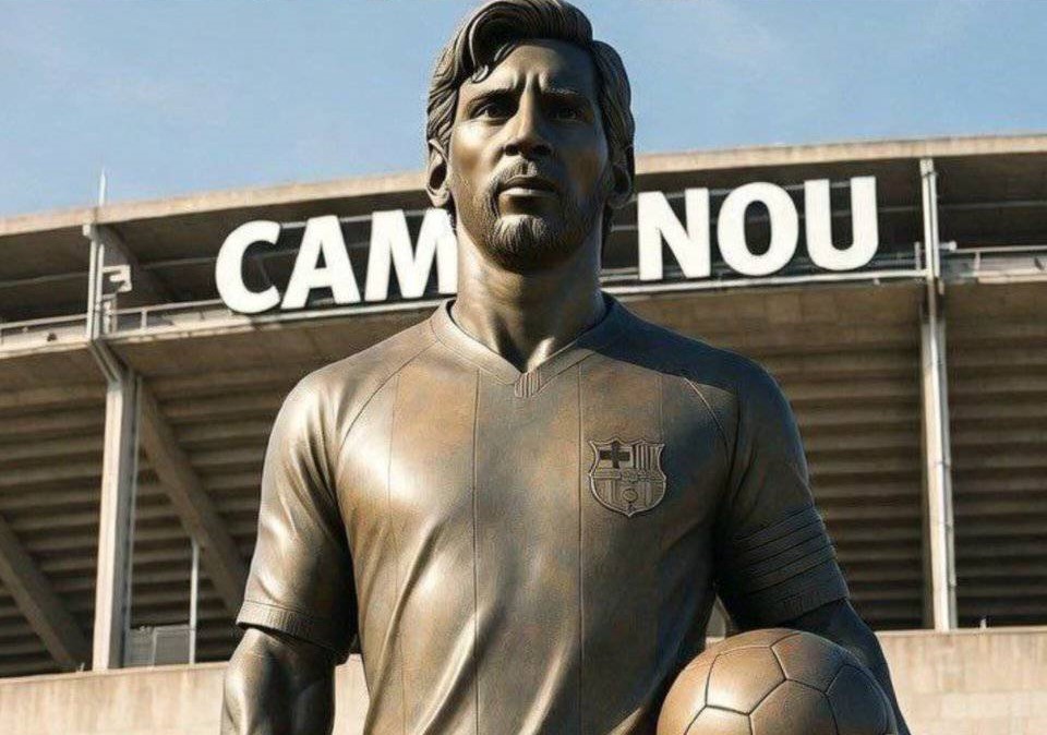 &quot;Kamp Nou&quot; yaxınlığında Messinin heykəli ucaldılacaq?