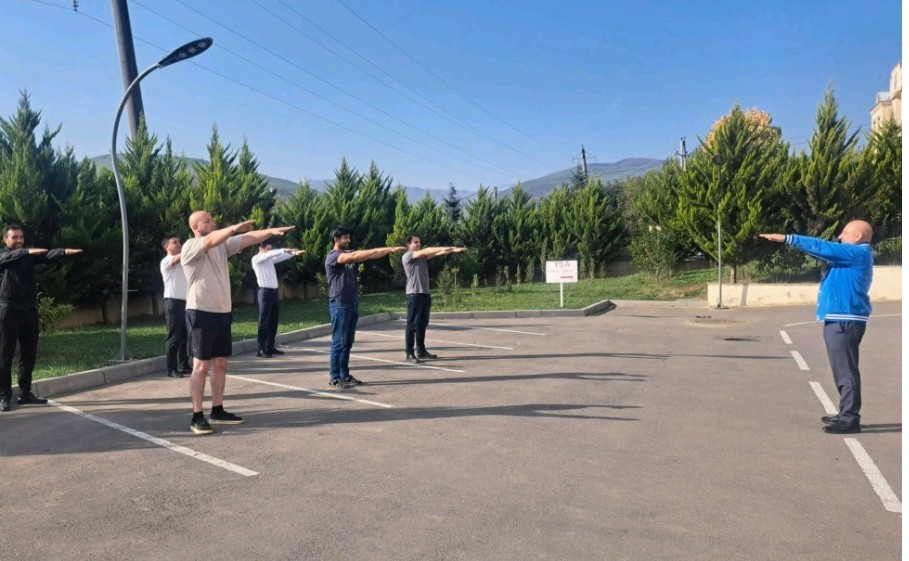 Yardımlıda &quot;Səhər idmanı&quot; çərçivəsində gimnastika məşqləri olub