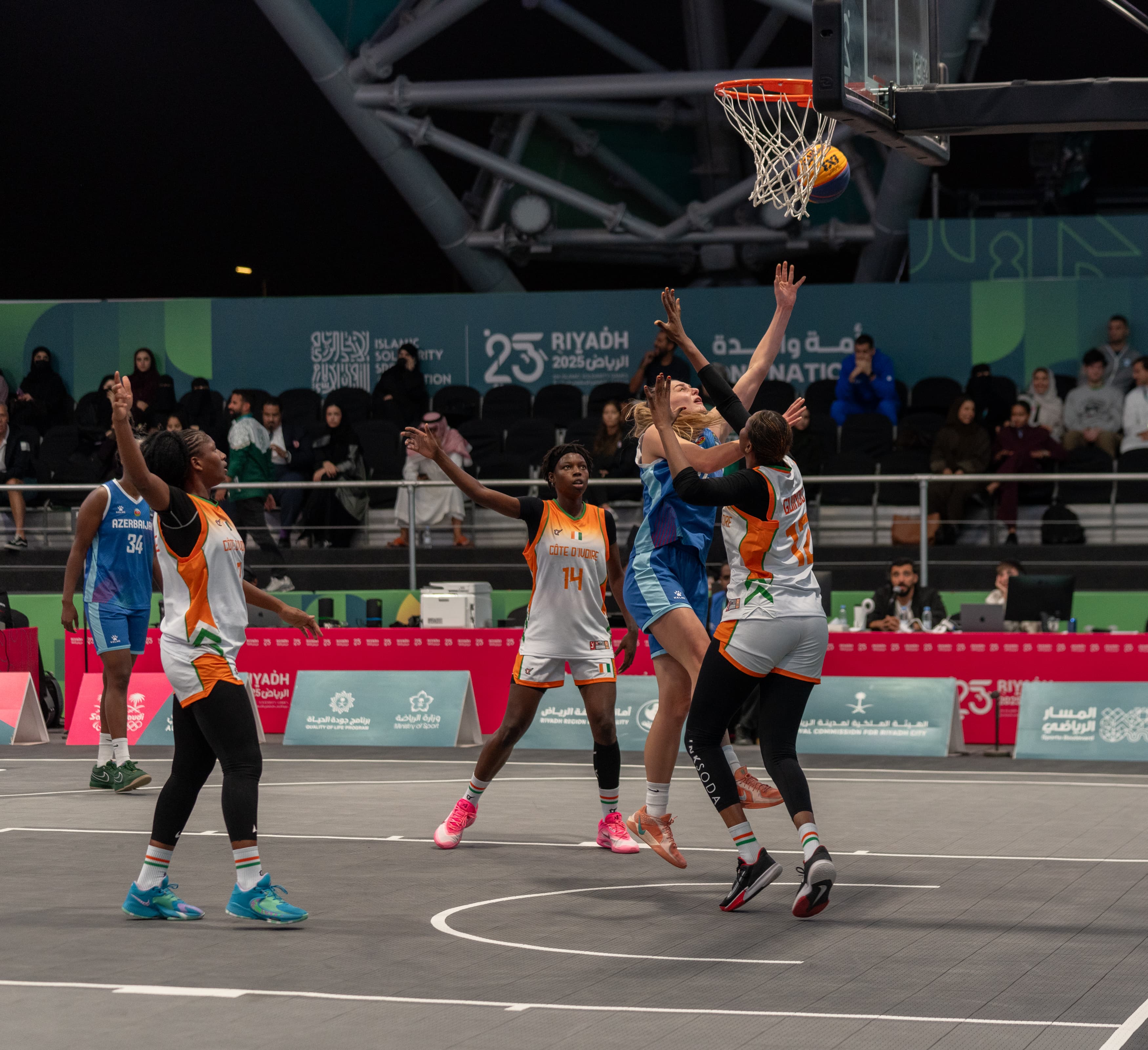 Ər-Riyad-2025: Qadınlardan ibarət 3x3 basketbol millimiz yarımfinalda