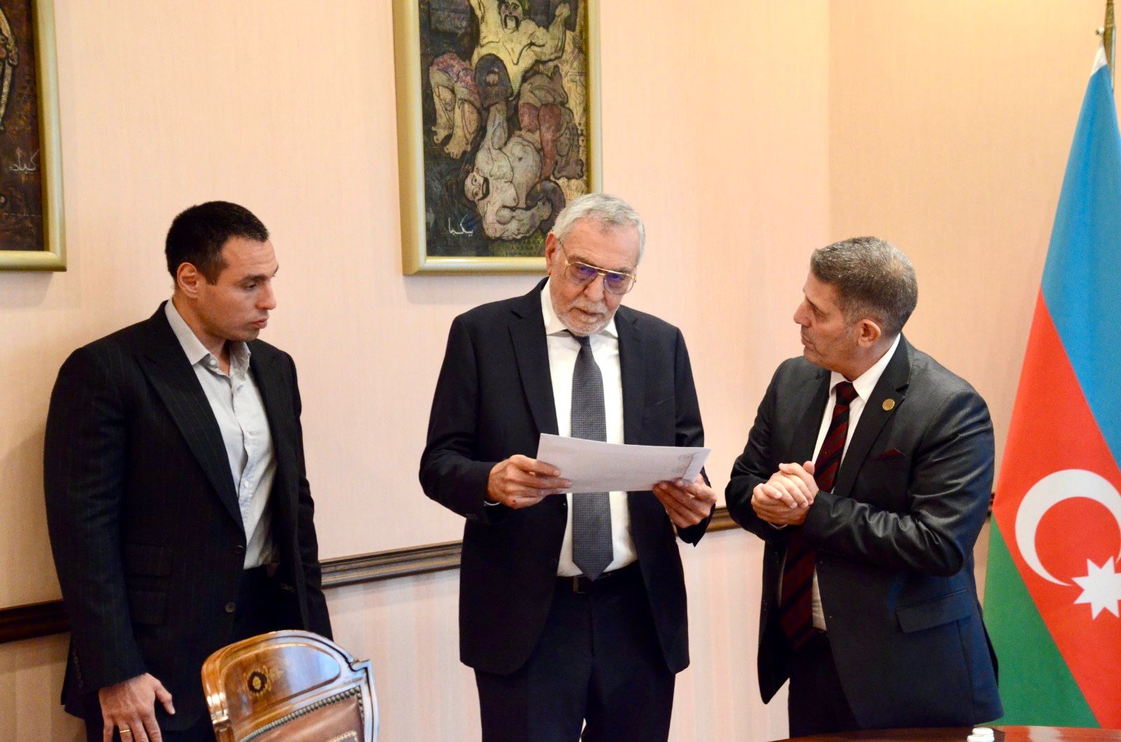 Milli Olimpiya Komitəsində Şimali Kipr nümayəndələri ilə görüş keçirilib