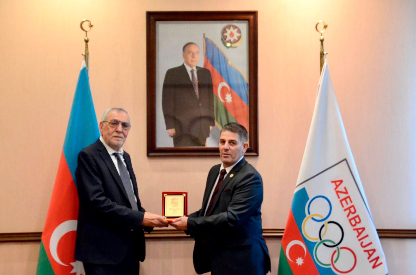 Milli Olimpiya Komitəsində Şimali Kipr nümayəndələri ilə görüş keçirilib