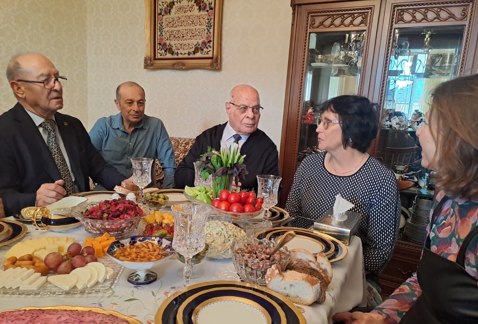 Azərbaycan İdman Veteranları İctimai Birliyinin üzləri Ağacan Abıyevlə görüşüblər