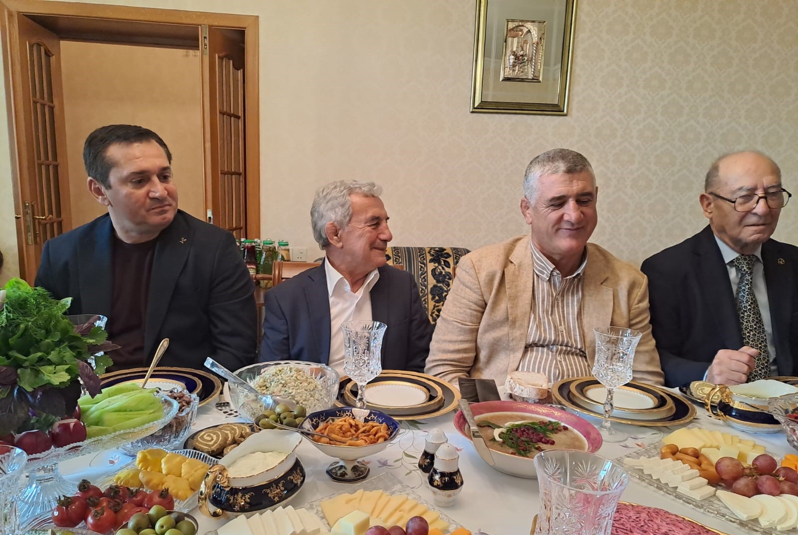 Azərbaycan İdman Veteranları İctimai Birliyinin üzləri Ağacan Abıyevlə görüşüblər