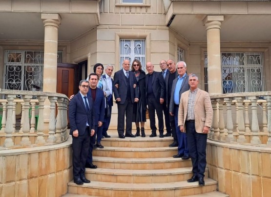 Azərbaycan İdman Veteranları İctimai Birliyinin üzvləri Ağacan Abiyevlə görüşüblər