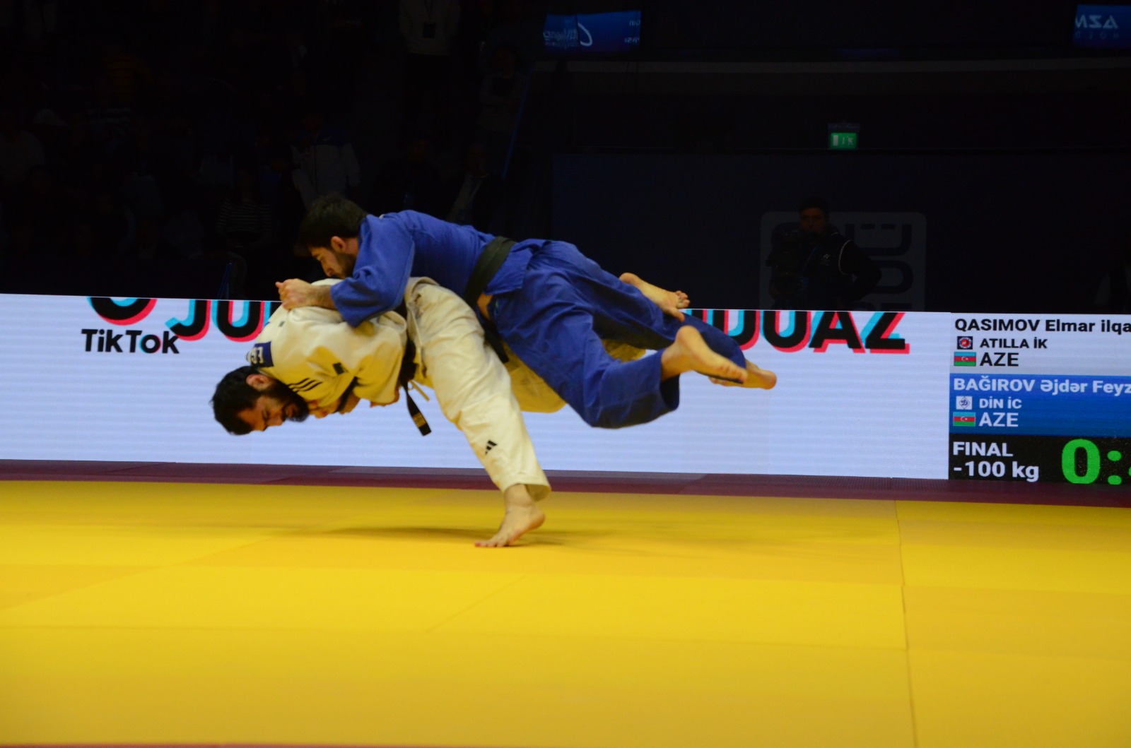 Cüdo üzrə Azərbaycan çempionatında fərdi yarışlara yelun vuruldu