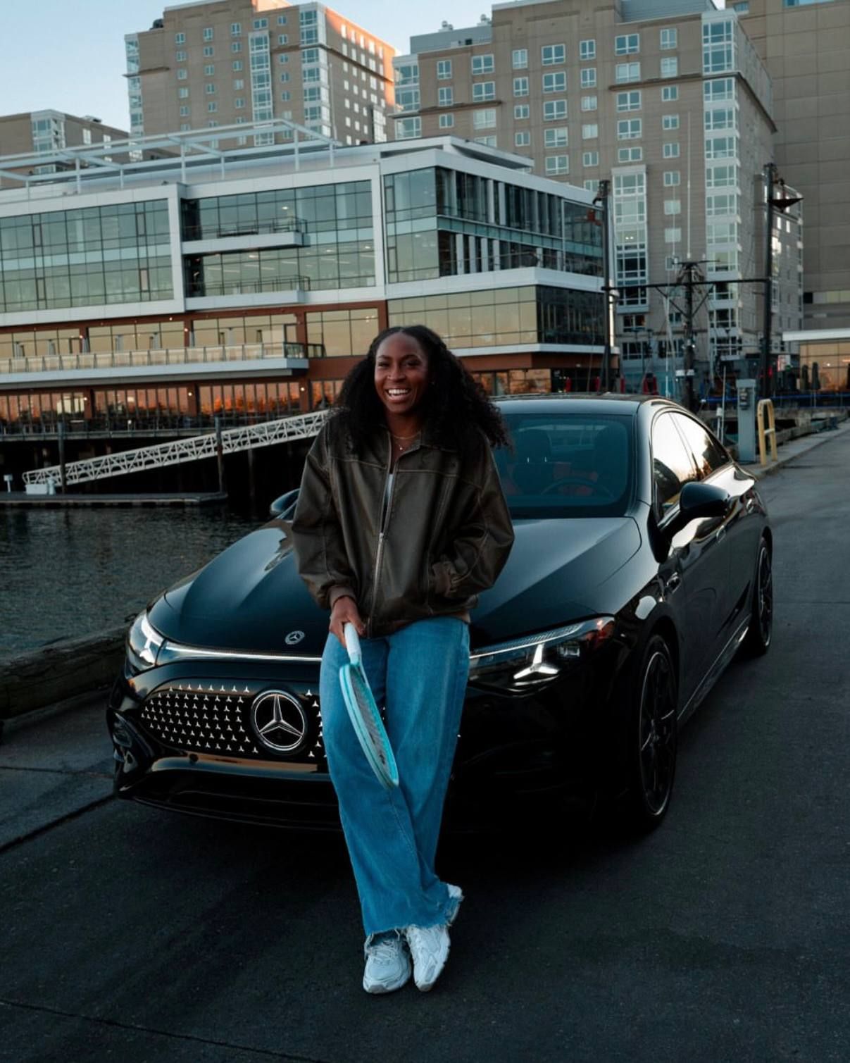 Amerikalı idmançı alman brendi ilə müqavilə bağladı - FOTO