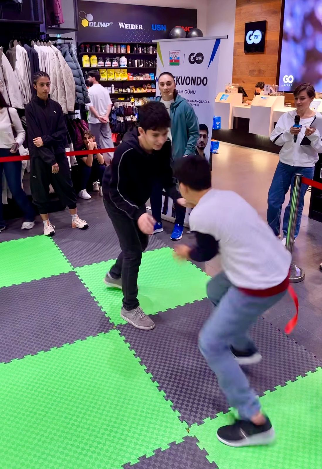 MOK taekvondo üzrə interaktiv tədbir keçirib