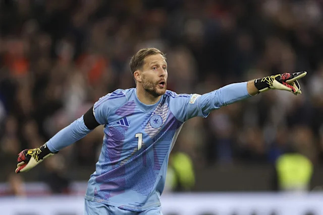 Almaniyalı qapıçıdan maraqlı jest