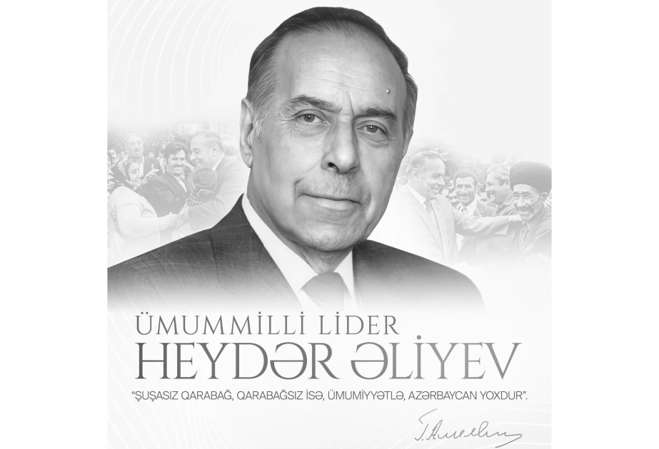 Azərbaycan Respublikasının Prezidenti, Müzəffər Ali Baş Komandan İlham Əliyev Ulu Öndər Heydər Əliyevlə bağlı paylaşım edib