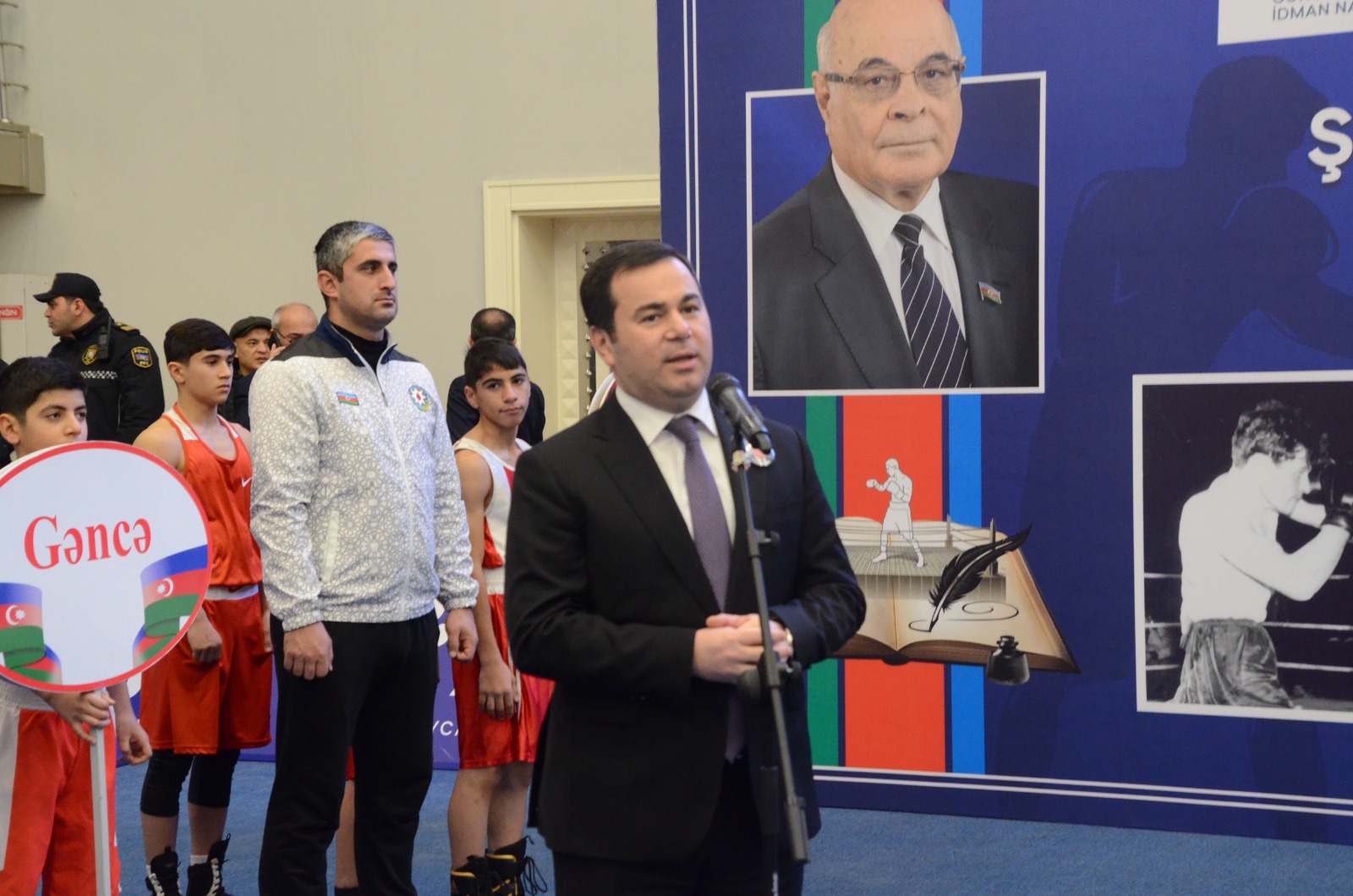 Ağacan Abiyevin şərəfinə boks turnirinin açılış mərasimi keçirilib