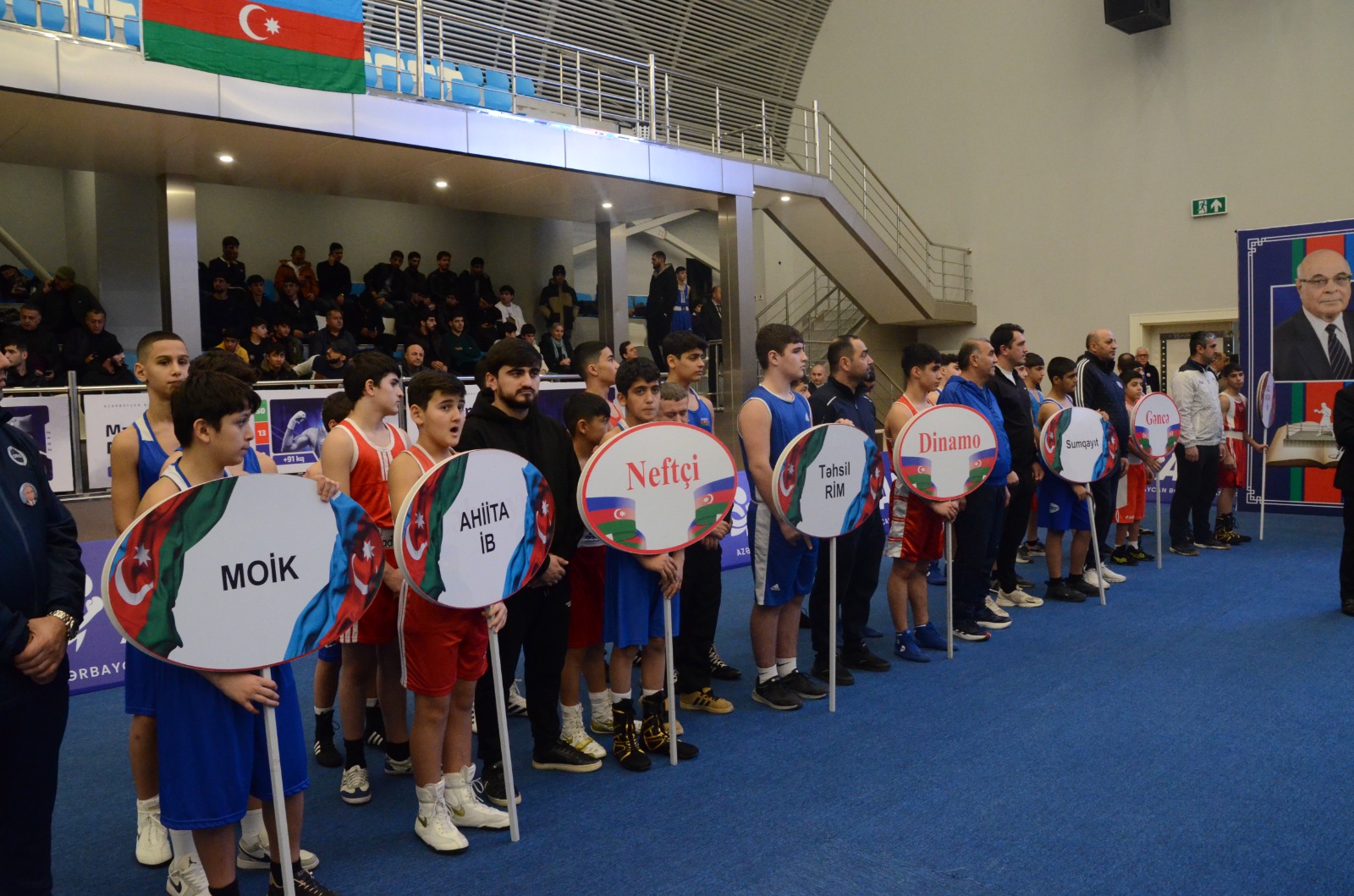 Ağacan Abiyevin şərəfinə boks turnirinin açılış mərasimi keçirilib