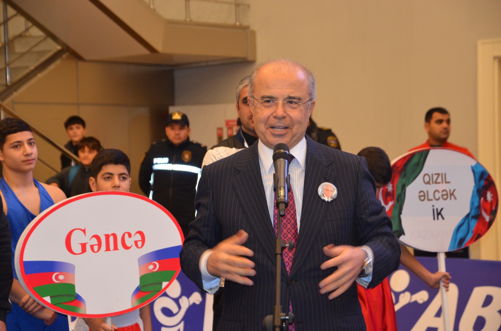 Ağacan Abiyevin şərəfinə boks turnirinin açılış mərasimi keçirilib