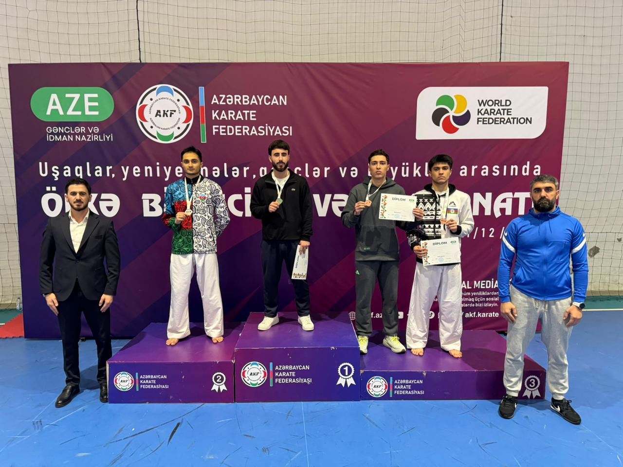 &ldquo;Judo Club 2012&rdquo;nin karateçiləri ölkə çempionatında 3 medal qazanıblar