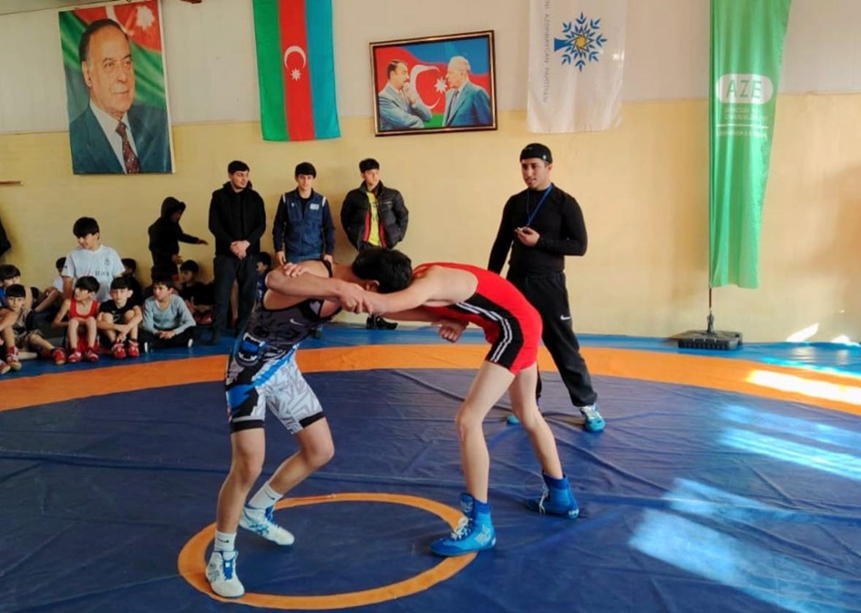 Cəlilabadda yunan-Roma güləşi üzrə rayon turniri keçirilib