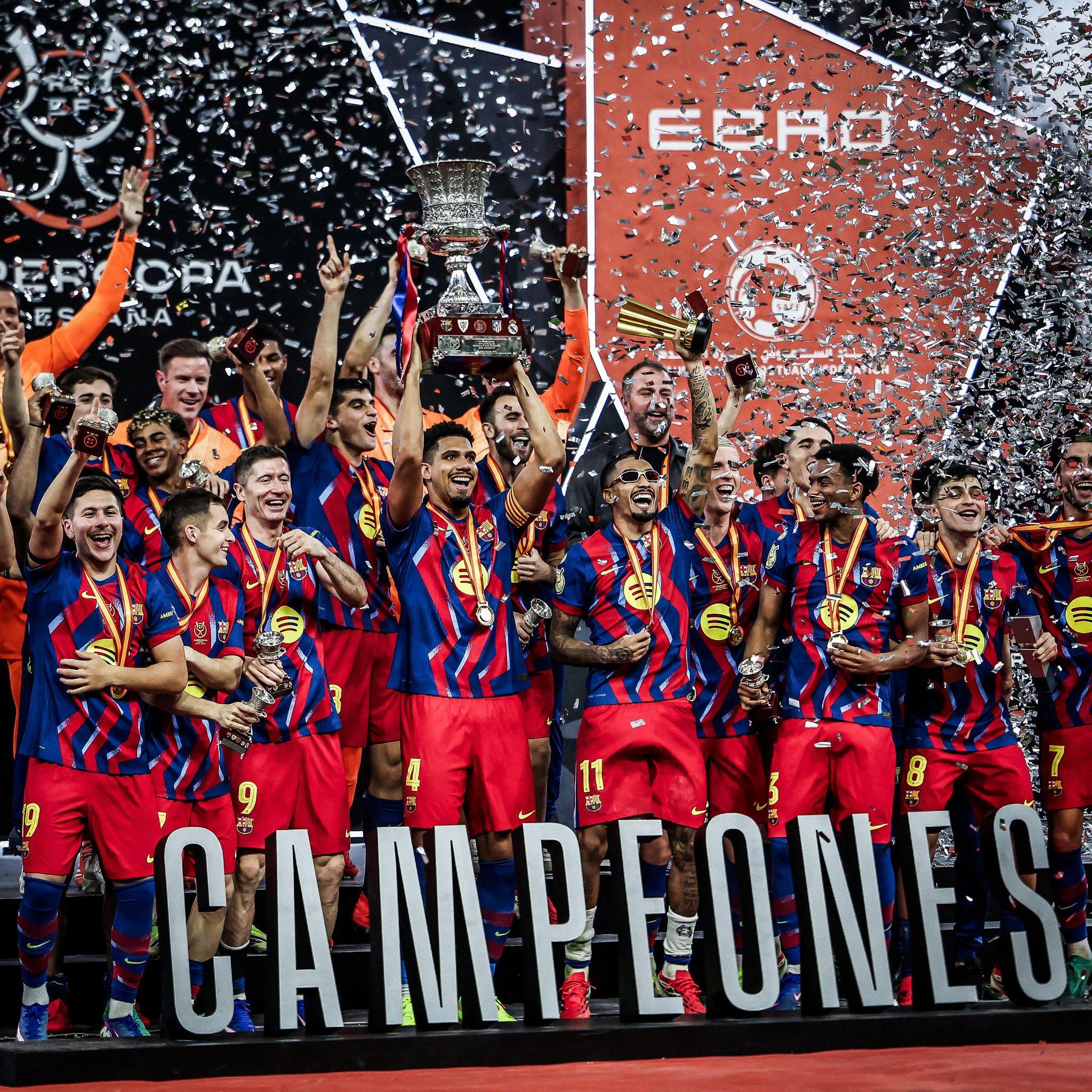 "Barselona" 16-cı dəfə İspaniya Superkubokunun qalibi oldu