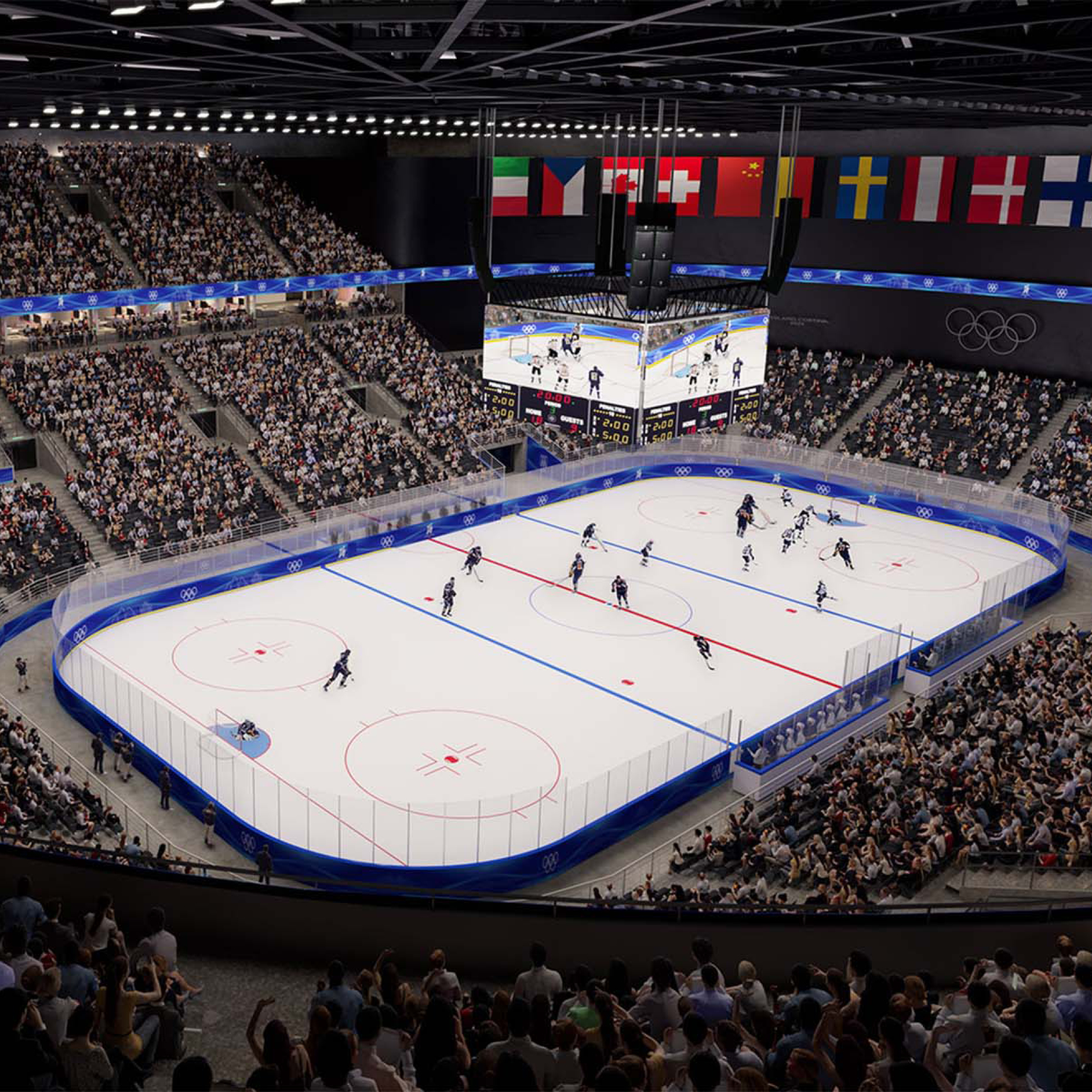 Olimpiadanın əsas buz meydançasında problem yaranıb