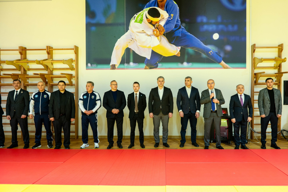 Gəncə İdman Sarayında yeni cüdo zalı fəaliyyətə başlayıb