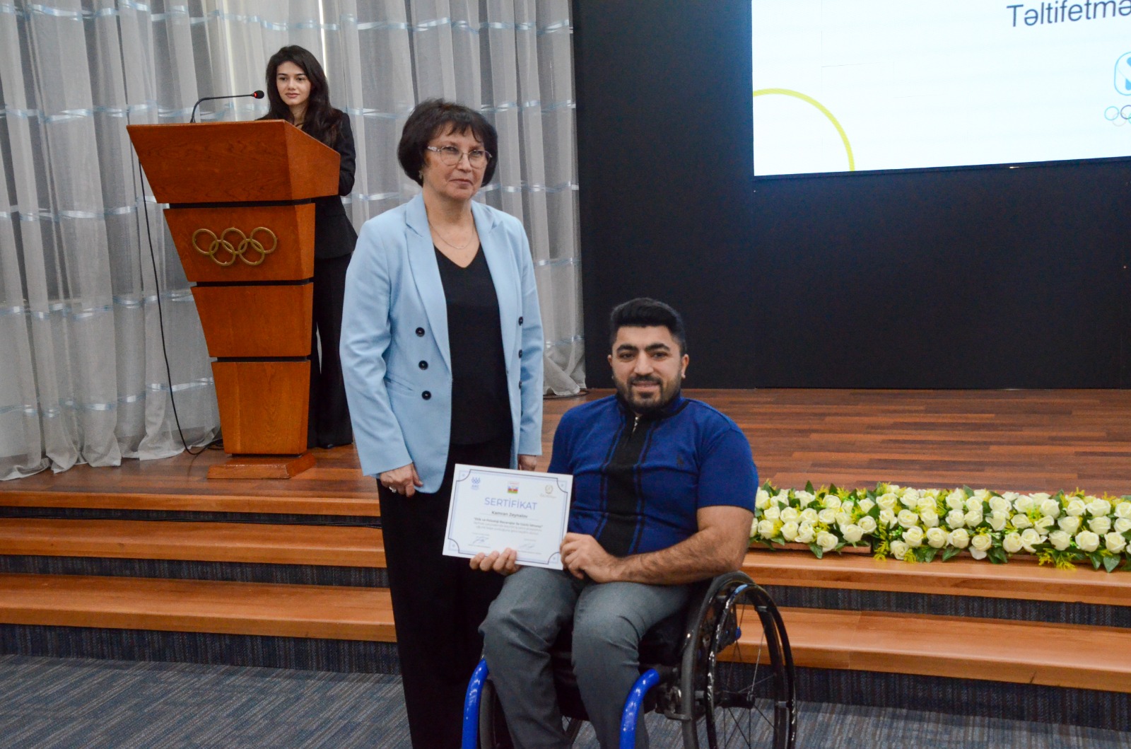 MOK-da &ldquo;Etik və psixoloji bacarıqlara güclü idmançı&rdquo; layihəsinin təltifetmə mərasimi keçirilib