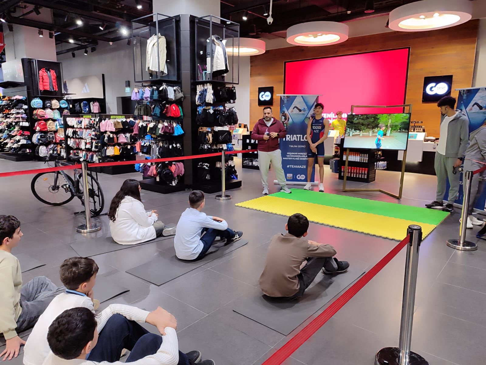 MOK triatlon üzrə interaktiv tədbir keçirdi&nbsp;