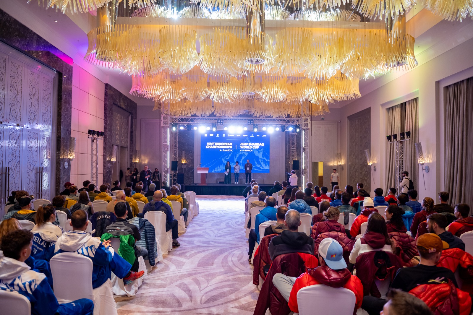 Xizək alpinizmi üzrə Avropa çempionatı və Dünya Kubokunun açılış mərəsimi keçirilib - FOTO