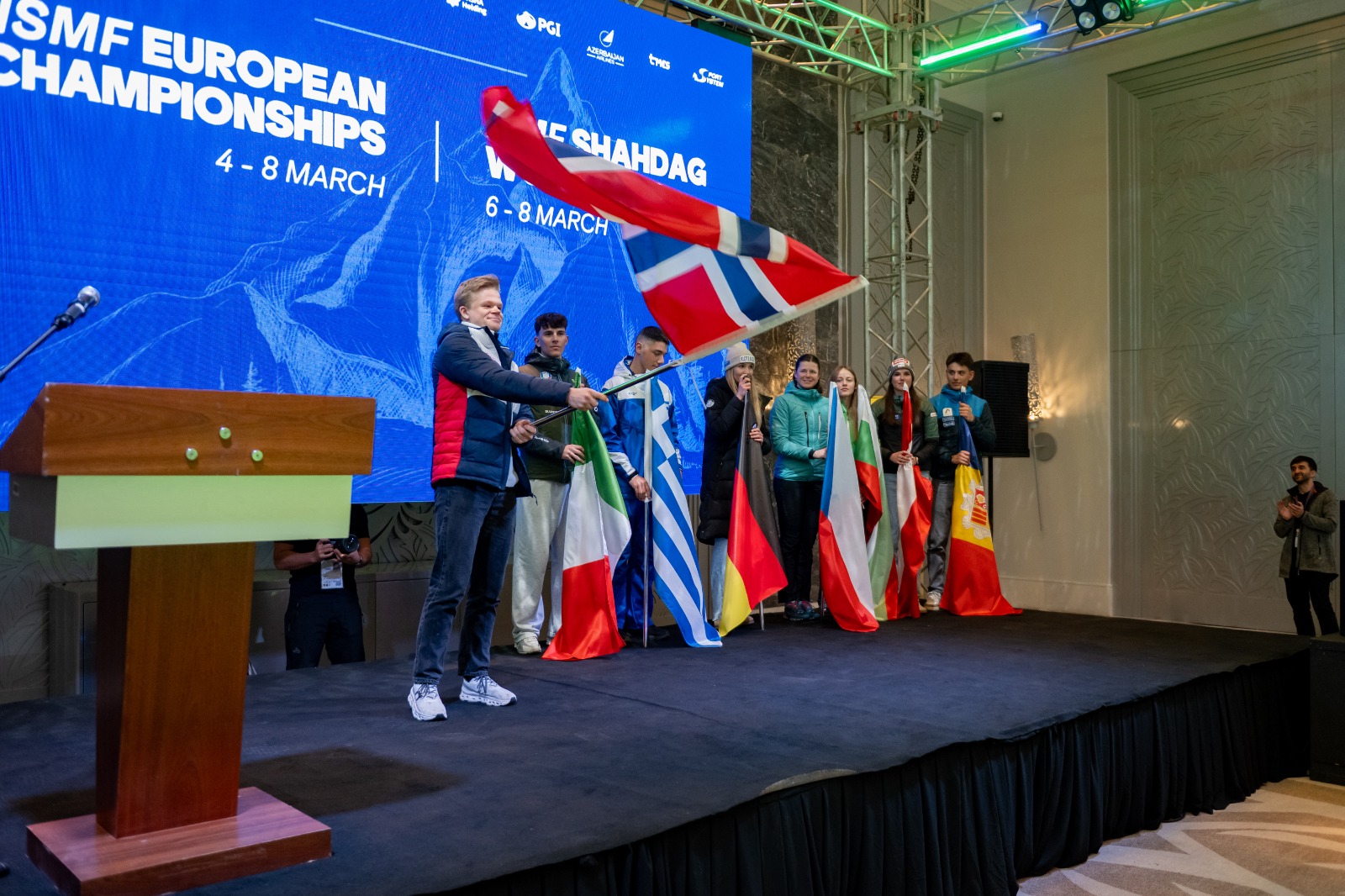 Xizək alpinizmi üzrə Avropa çempionatı və Dünya Kubokunun açılış mərəsimi keçirilib - FOTO