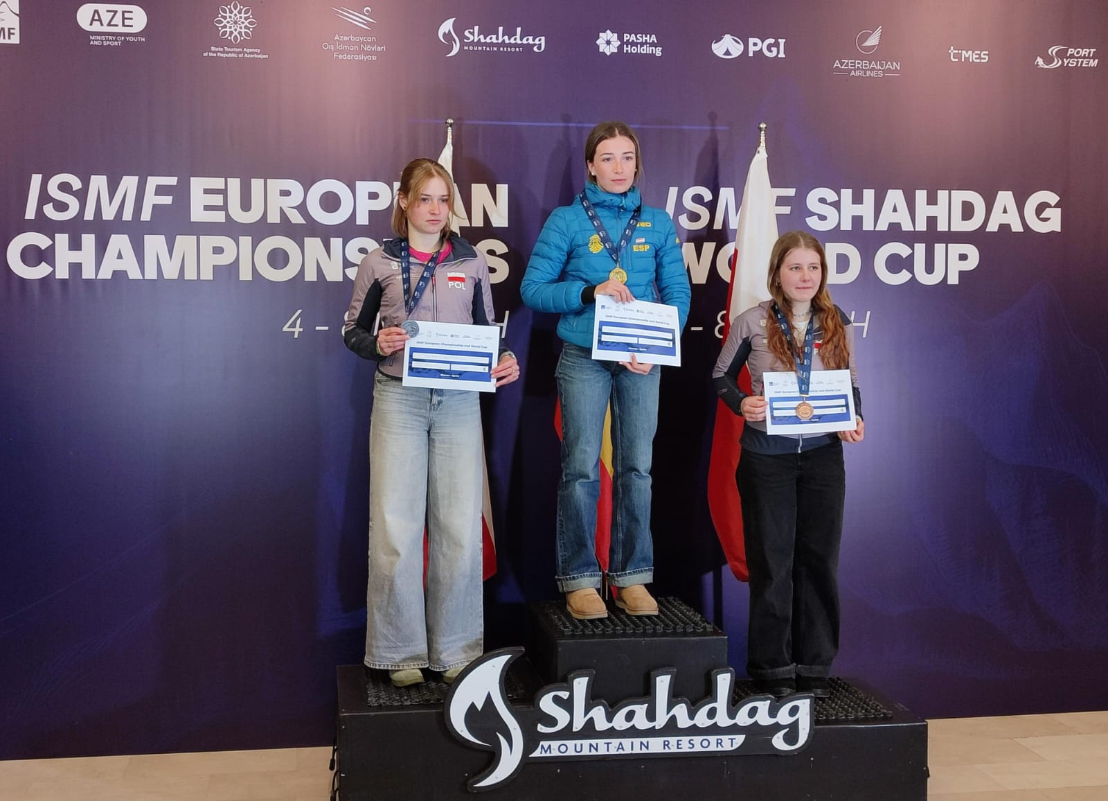 Avropa çempionatının qalibləri mükafatlandırıldı&nbsp;