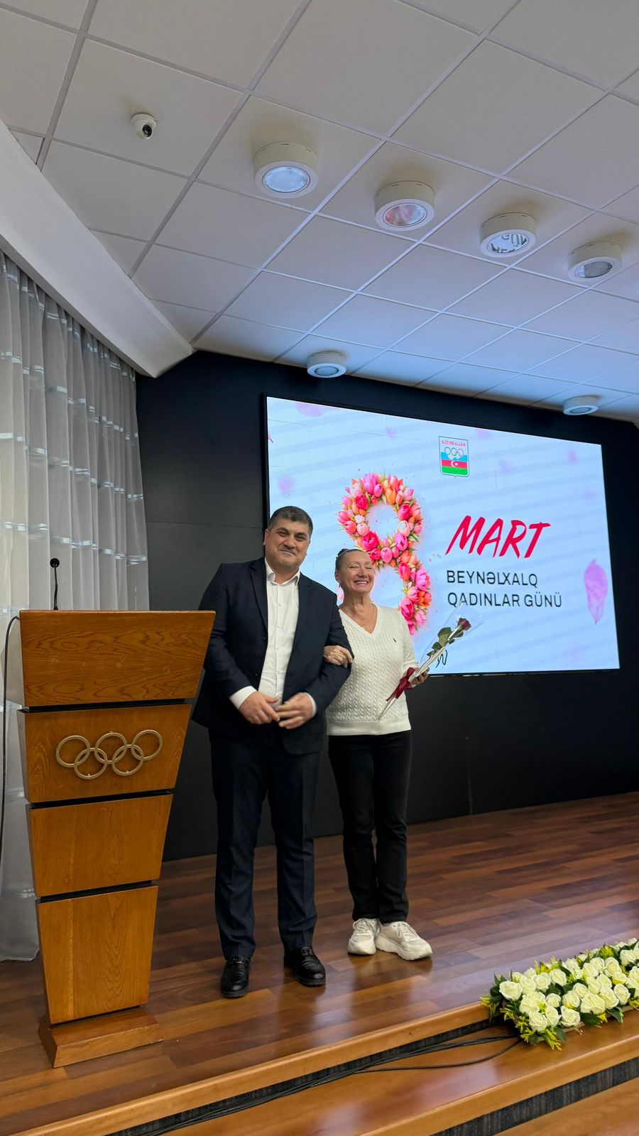 Milli Olimpiya Komitəsində qadın idman veteranları üçün bayram tədbiri keçirilib