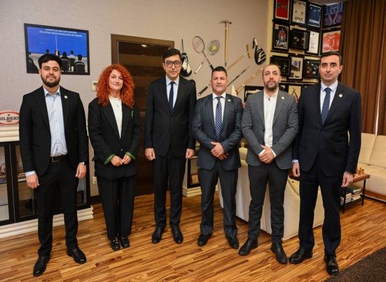 Fərid&nbsp;Qayıbov Dünya Kapoeyra Federasiyasının prezidenti ilə görüşüb