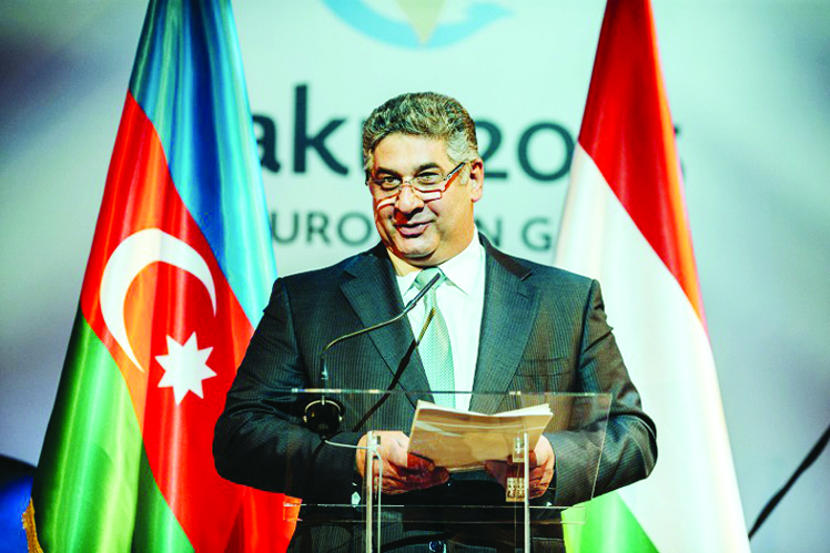 Heydər Əliyev Fondunun təşkilatçılığı ilə Macarıstanda “Bakı-2015” birinci Avropa Oyunlarının təqdimatı keçirilib