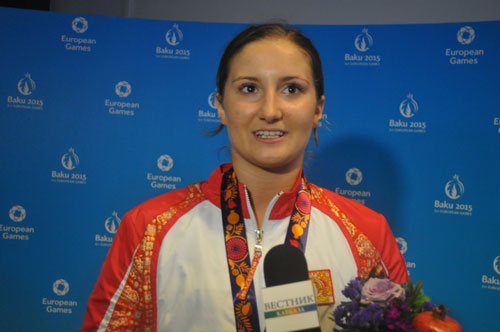 İrina Zaretska: «Avropa Oyunlarının qalibi olmaq böyük şərəfdir»