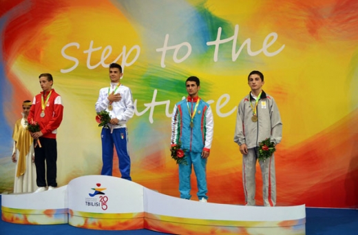 Cüdoçular Avropa Yeniyetmələrinin XIII Olimpiya Festivalında 3 medal qazanıblar