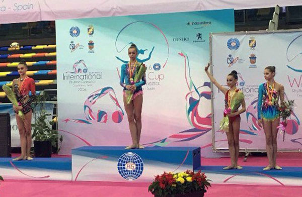 Gimnastımız İspaniyada bürünc medal qazanıb